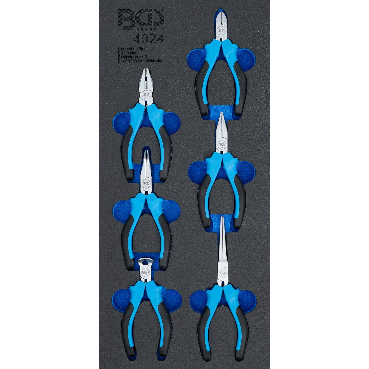 Tool Tray 1/3: Precision Pliers Set "Mini" | 6 pcs.