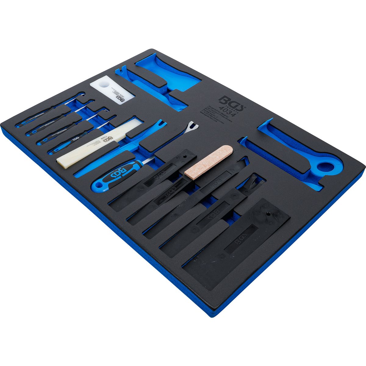 Tool Tray 3/3: Release Tools, Assembly Wedge and Hook Set | 17 pcs.