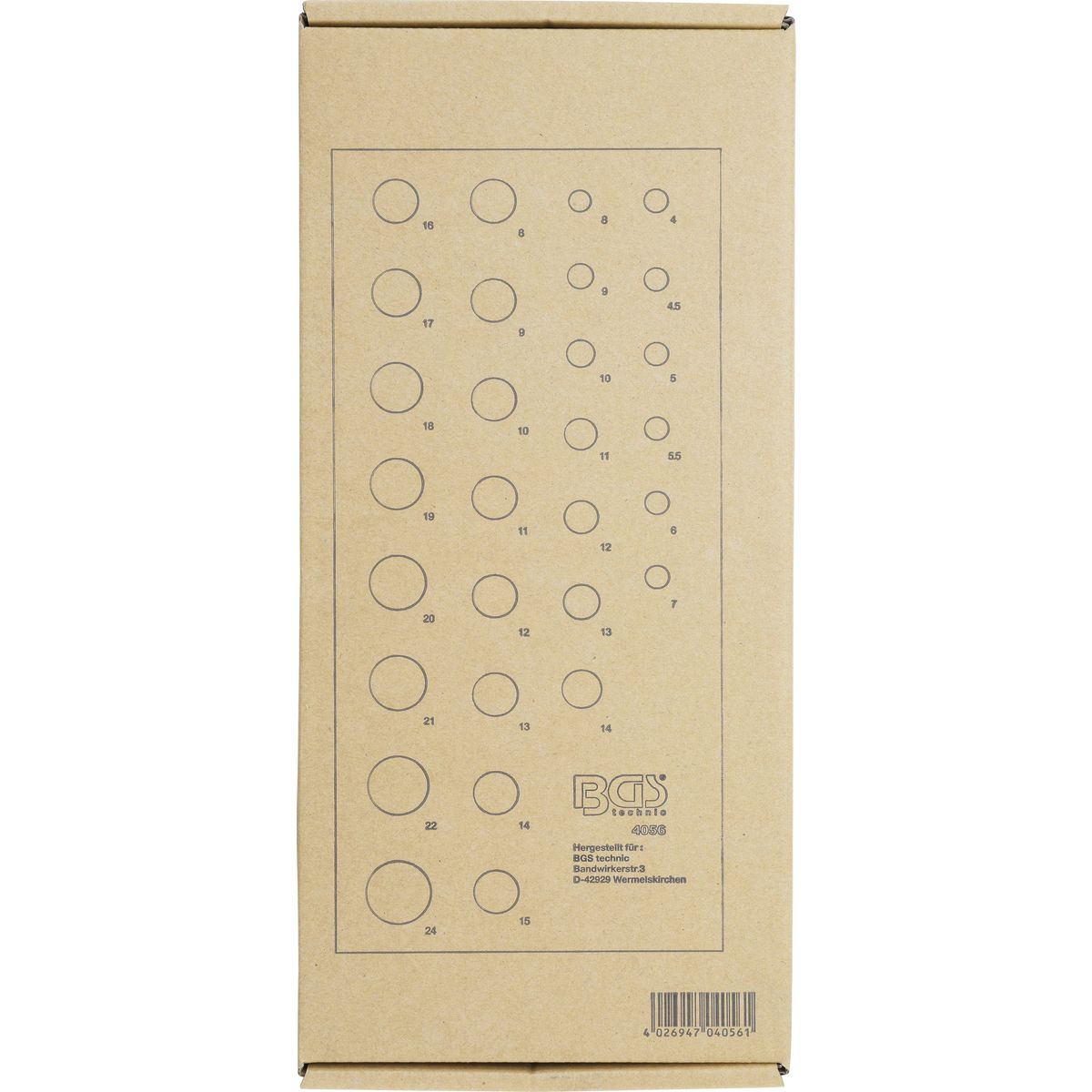 Tool Tray 1/3: Sockets 12-point | 6.3 mm (1/4") / 12.5 mm (1/2") | 29 pcs.