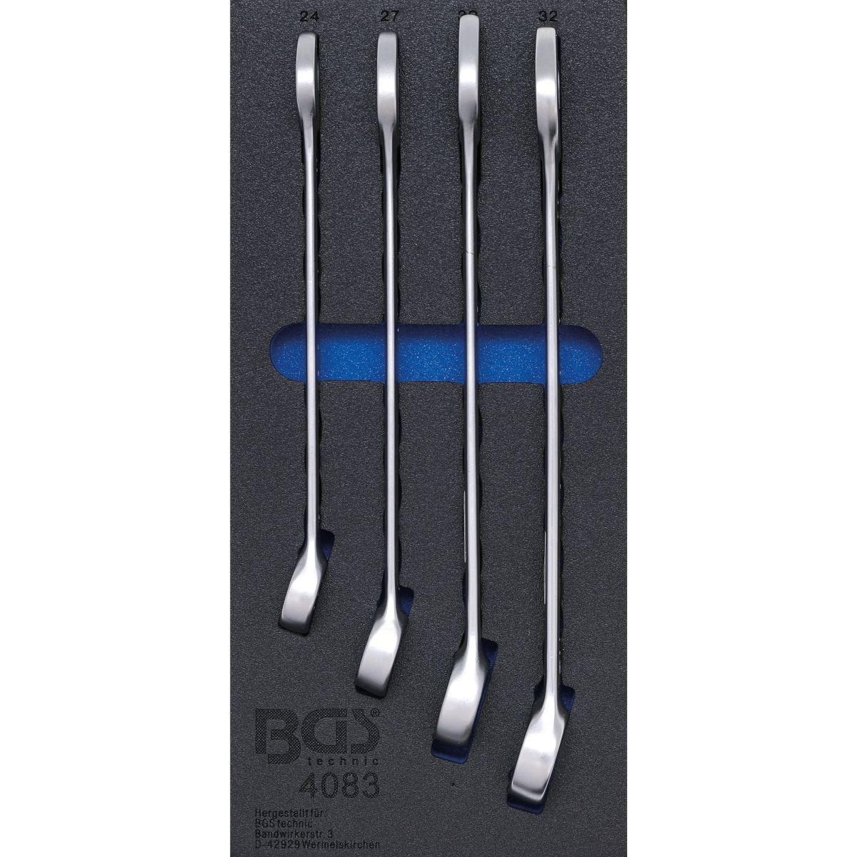 Tool Tray 1/3: Combination Spanner Set | 24 - 32 mm | 4 pcs.