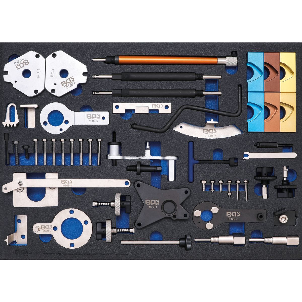 Tool Tray 3/3: Engine Timing Tool Set | for Fiat, Alfa, Lancia, Opel, Suzuki, Ford