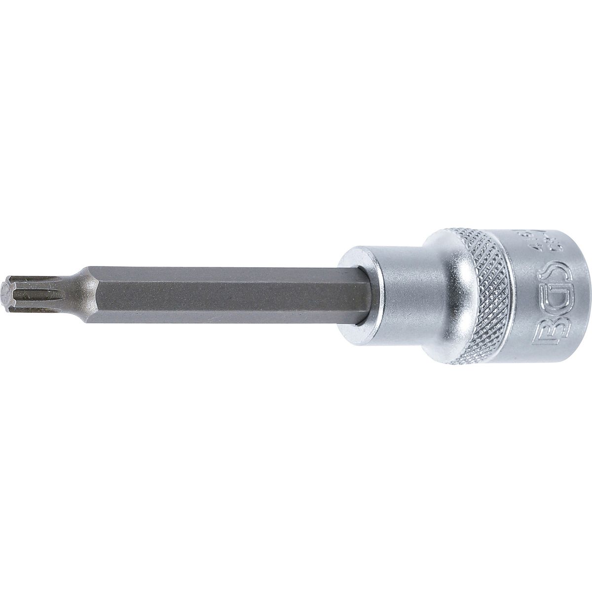 Bit Socket | length 100 mm | 12.5 mm (1/2") Drive | Spline (for RIBE) | M6