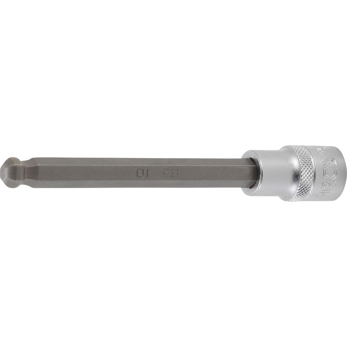 Bit Socket | length 140 mm | 12.5 mm (1/2") Drive | internal Hexagon with Ball Head 10 mm