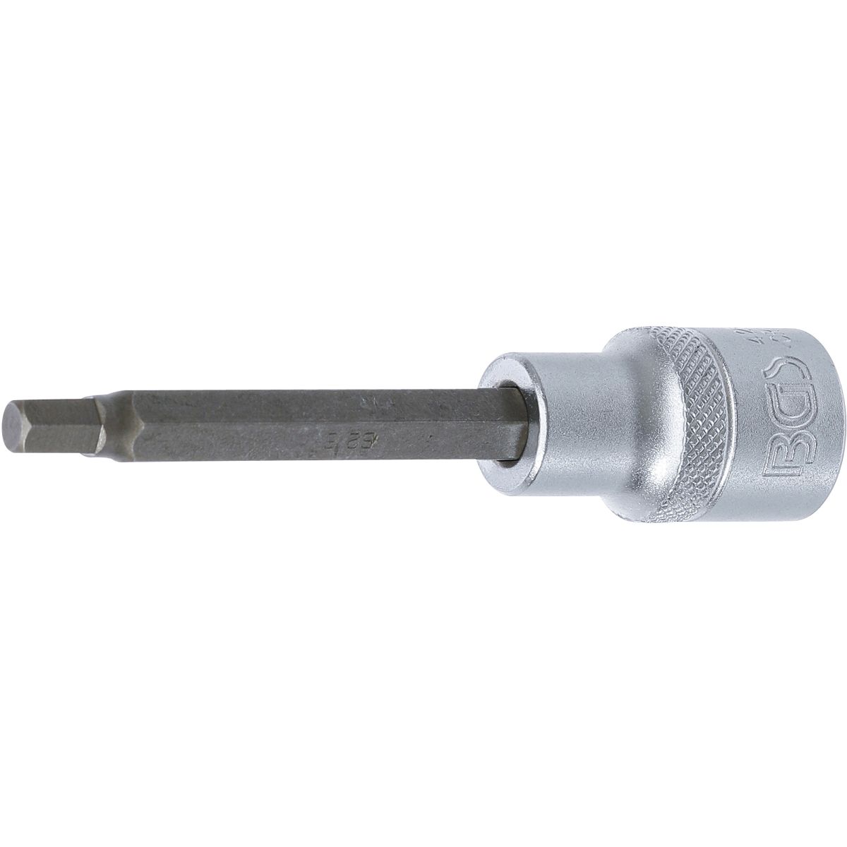 Bit Socket | length 100 mm | 12.5 mm (1/2") Drive | internal Hexagon 6 mm