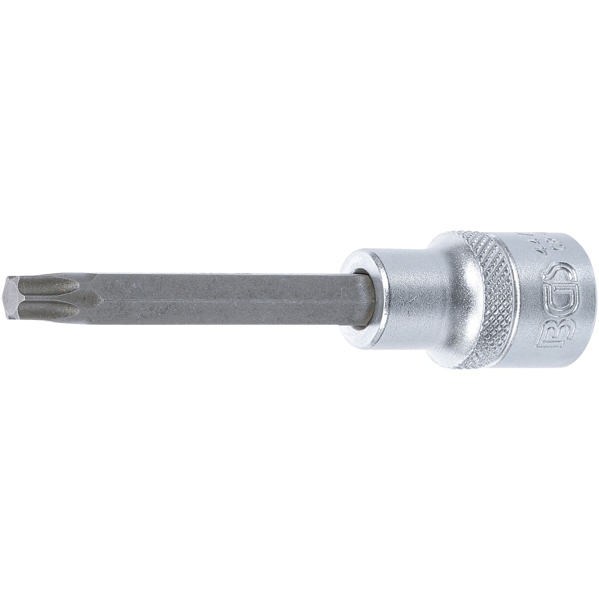 Bit Socket | length 100 mm | 12.5 mm (1/2") Drive | T-Star (for Torx) T45