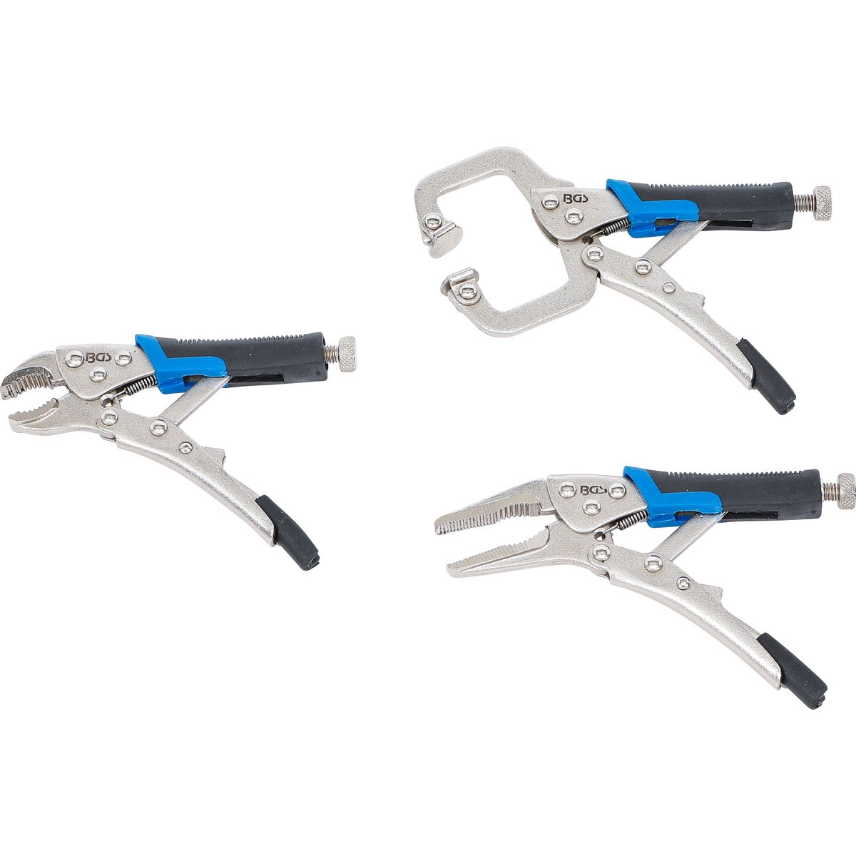 Mini Locking Grip Pliers Set | 3 pcs.