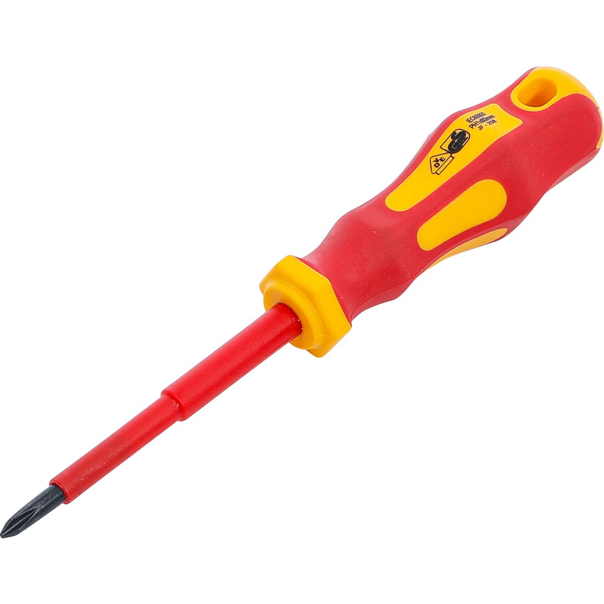 VDE Screwdriver | Cross Slot PH1 | Blade Length 80 mm