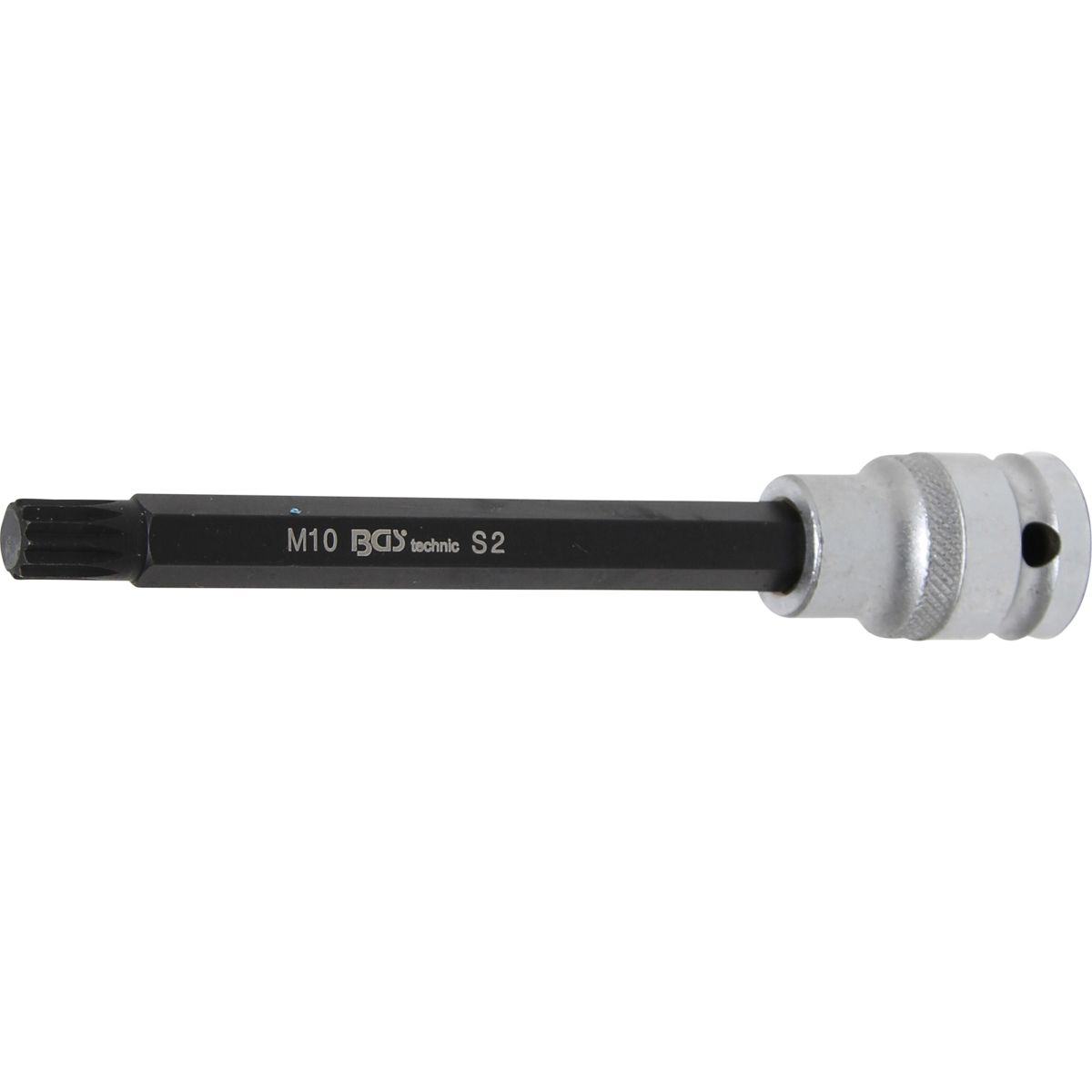 Bit Socket | length 140 mm | 12.5 mm (1/2") Drive | Spline (for XZN) | M10