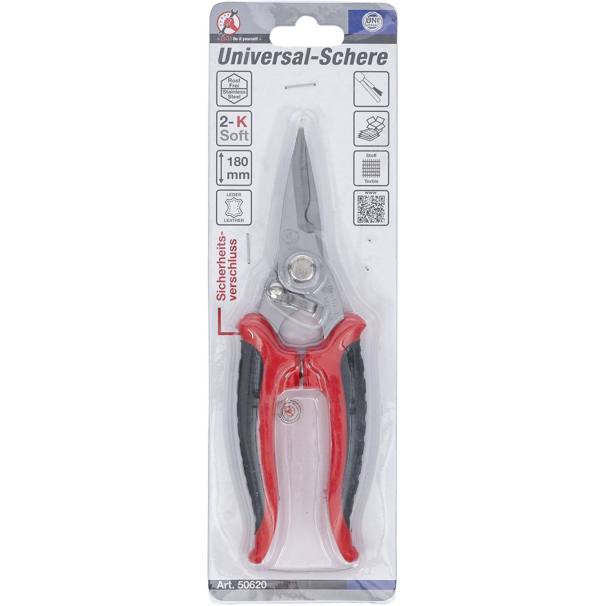 Universal Scissors | Stainless Steel | 180 mm