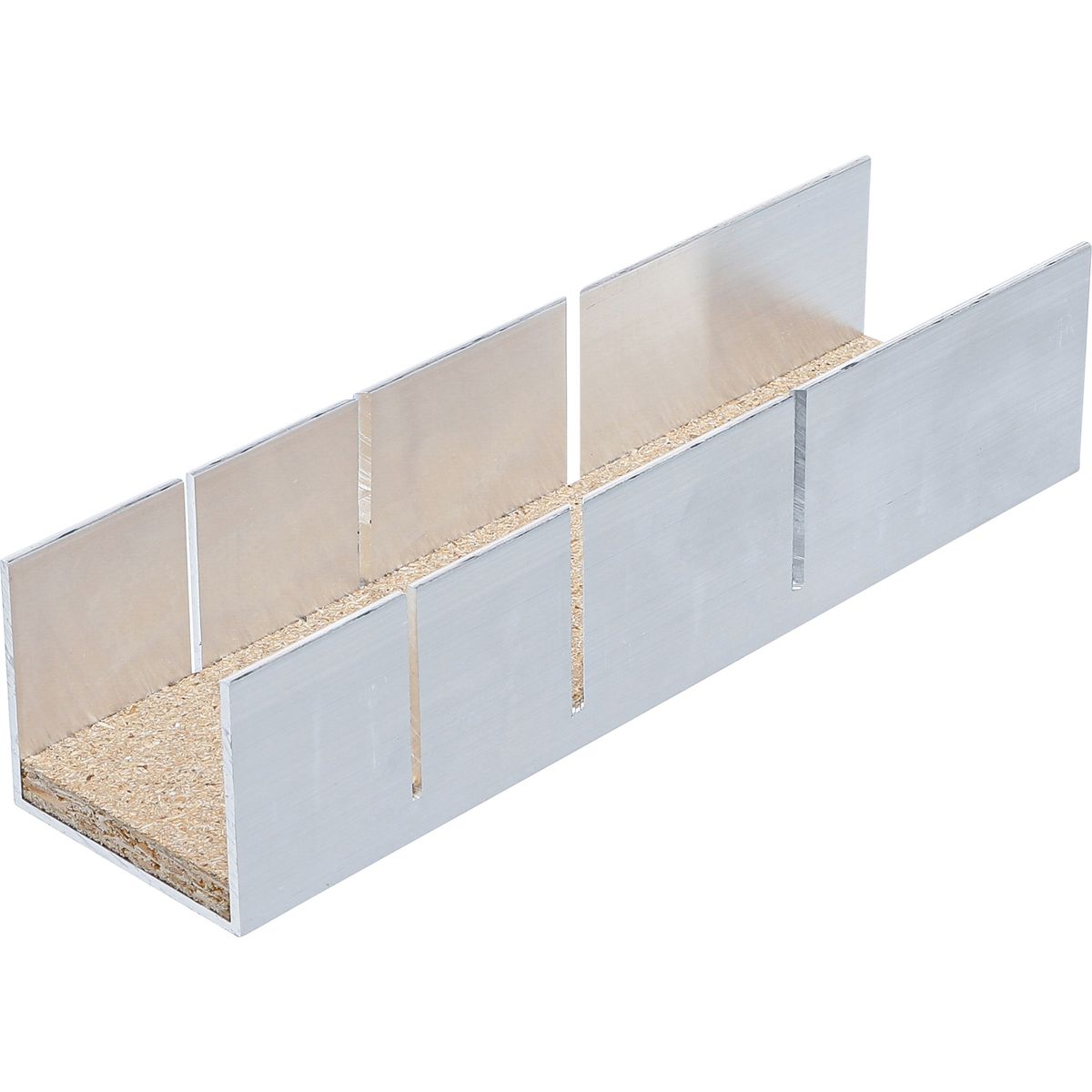 Caja de ingletes de aluminio | 245 x 65 x 55 mm