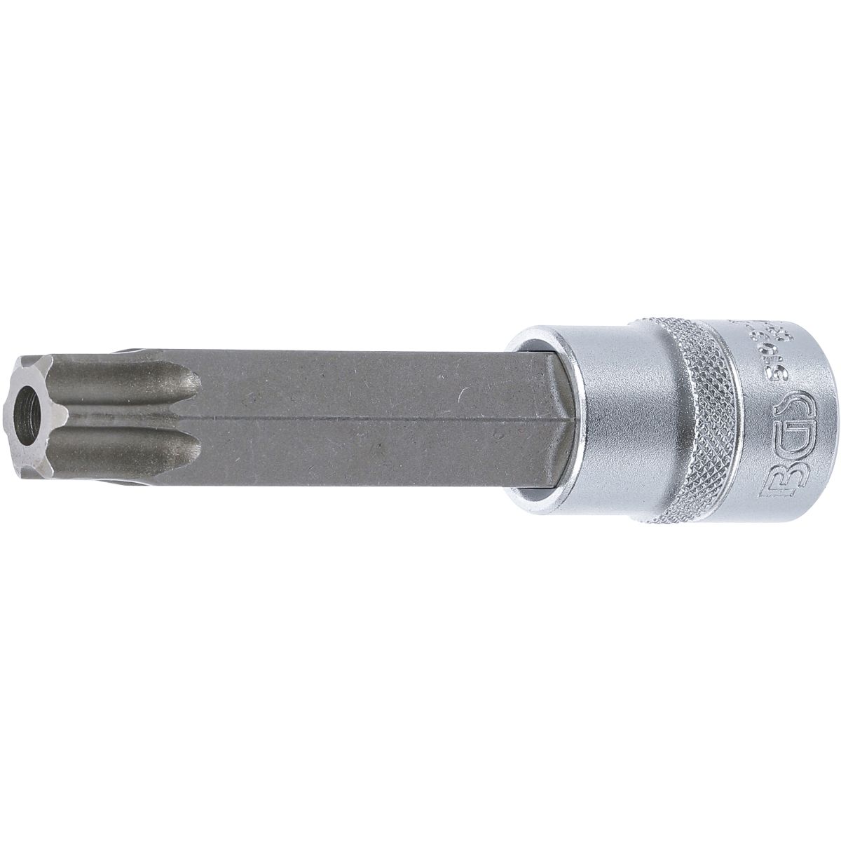 Douille à embouts | longueur 110 mm | 12,5 mm (1/2") | profil T (pour Torx) avec perçage T80