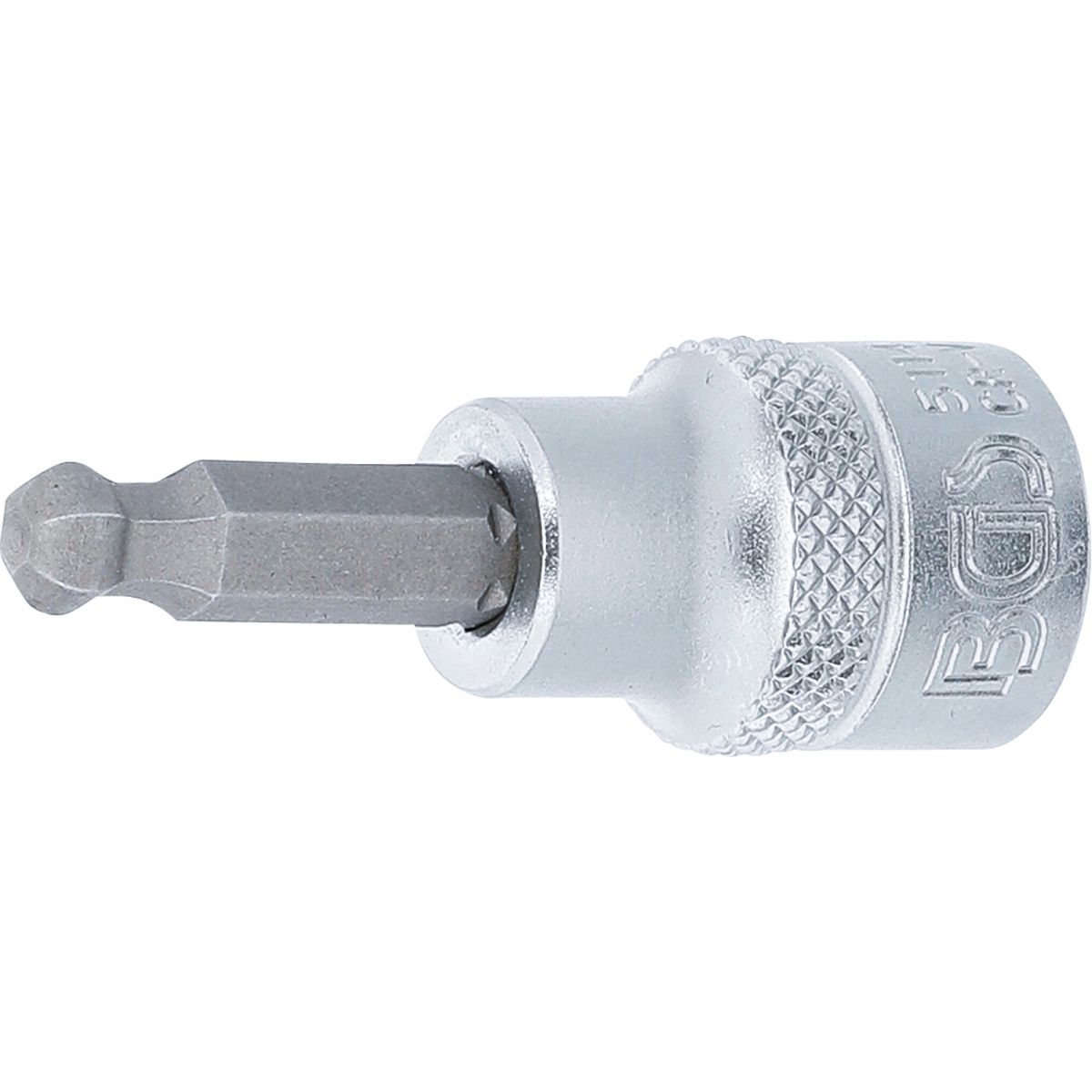 Bit Socket | 10 mm (3/8") | internal Hexagon with Ball Head 6 mm