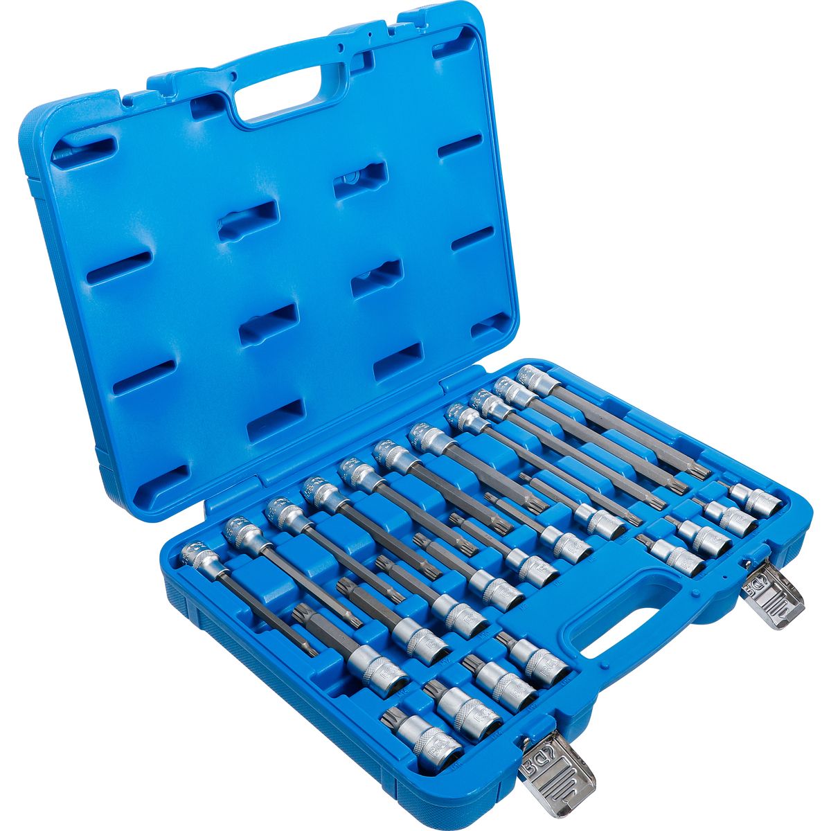 Bit Socket Set | 12.5 mm (1/2") Drive | Spline (for XZN) M4 - M16 | 26 pcs.