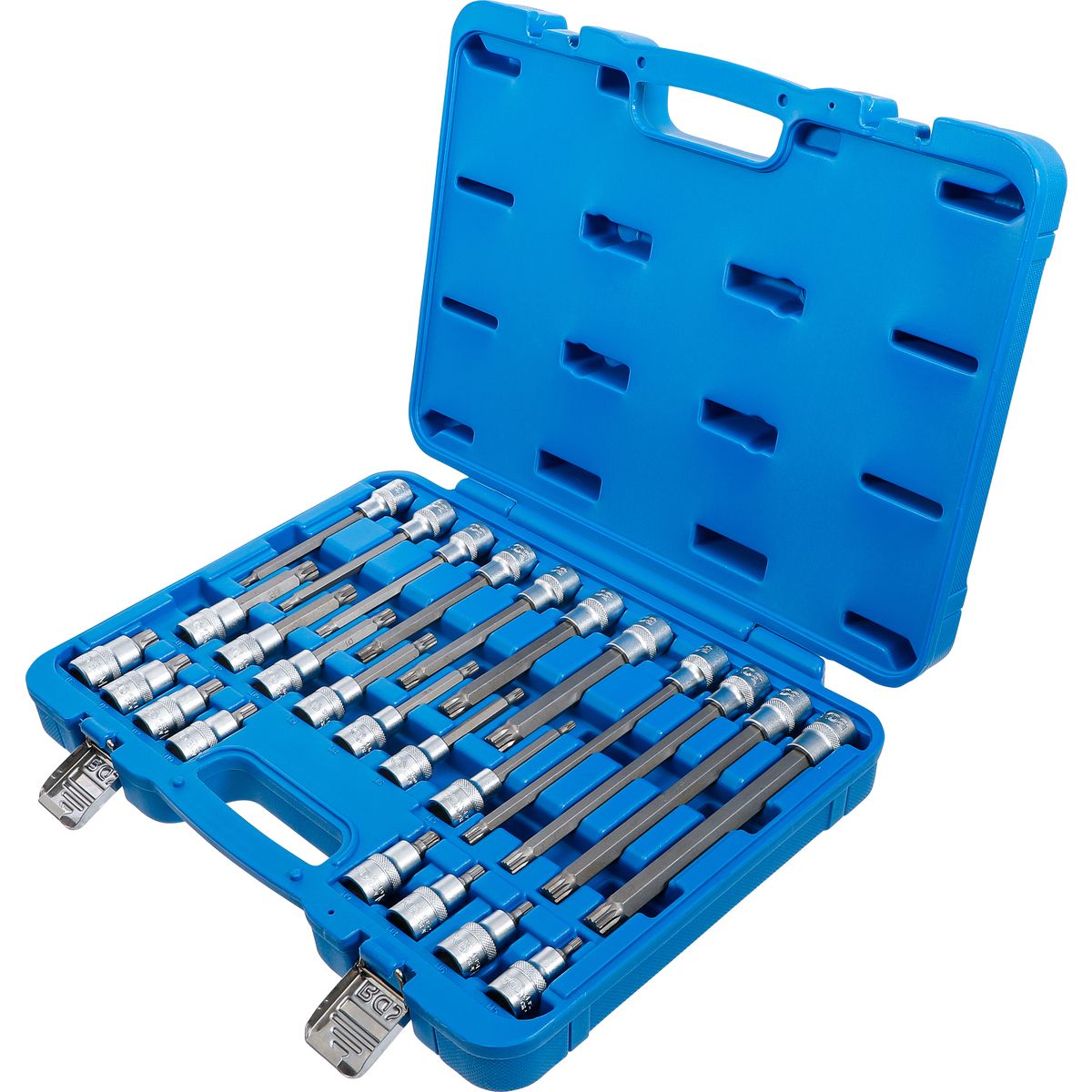 Bit Socket Set | 12.5 mm (1/2") Drive | Spline (for XZN) M4 - M16 | 26 pcs.