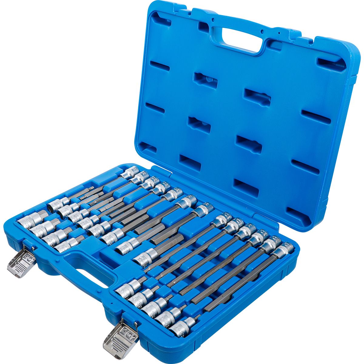 Bit Socket Set | 12.5 mm (1/2") Drive | internal Hexagon | 30 pcs.