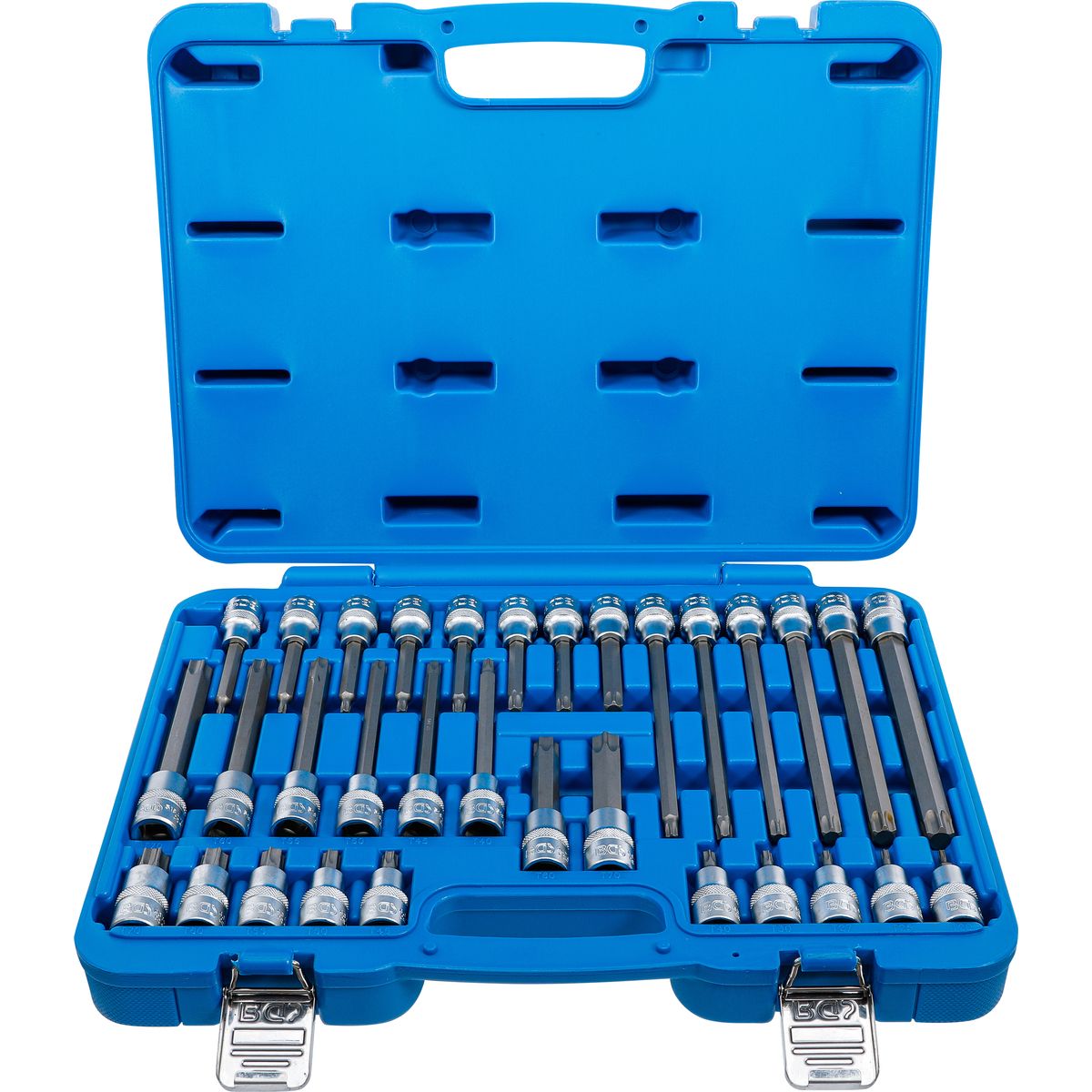 Bit Socket Set | 12.5 mm (1/2") Drive | T-Star (for Torx) | 32 pcs.