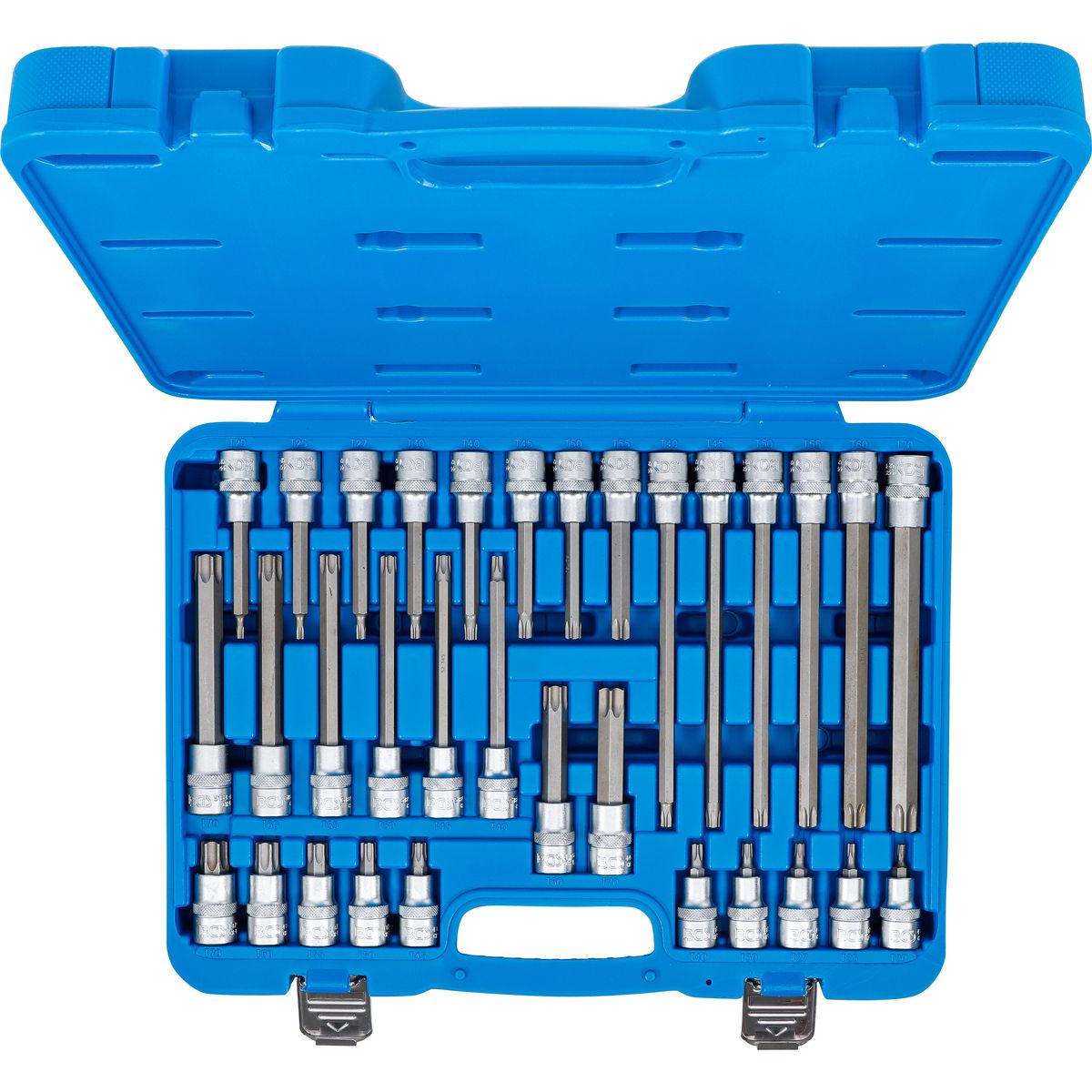 Bit Socket Set | 12.5 mm (1/2") Drive | T-Star (for Torx) | 32 pcs.