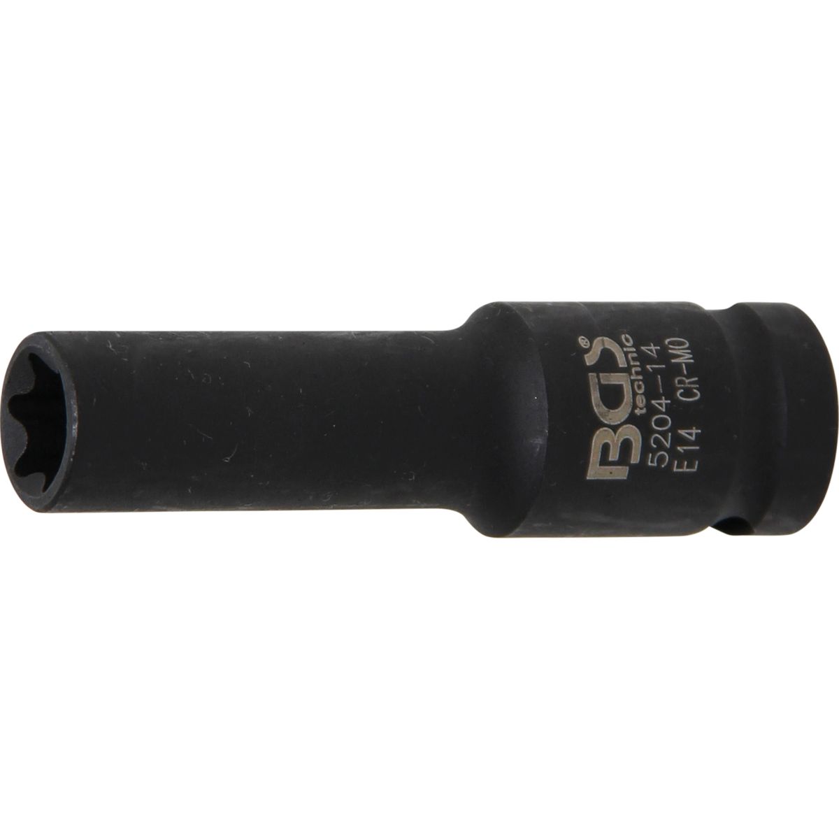 Impact Socket E-Type, deep | 12.5 mm (1/2") Drive | E14