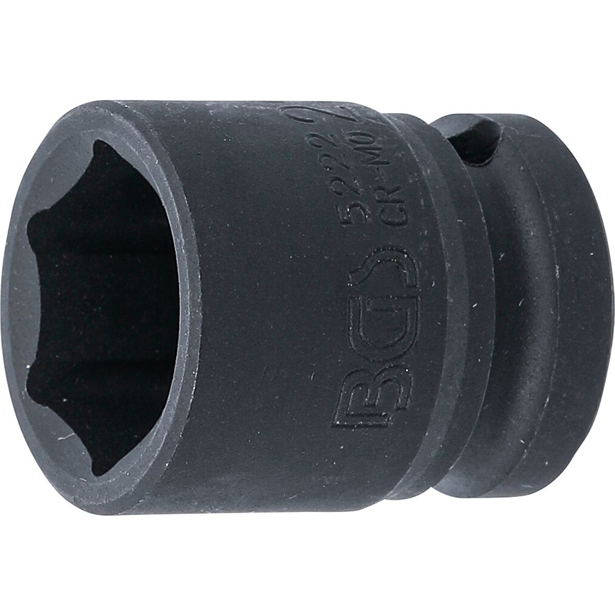 Impact Socket, Hexagon | 12.5 mm (1/2") Drive | 22 mm