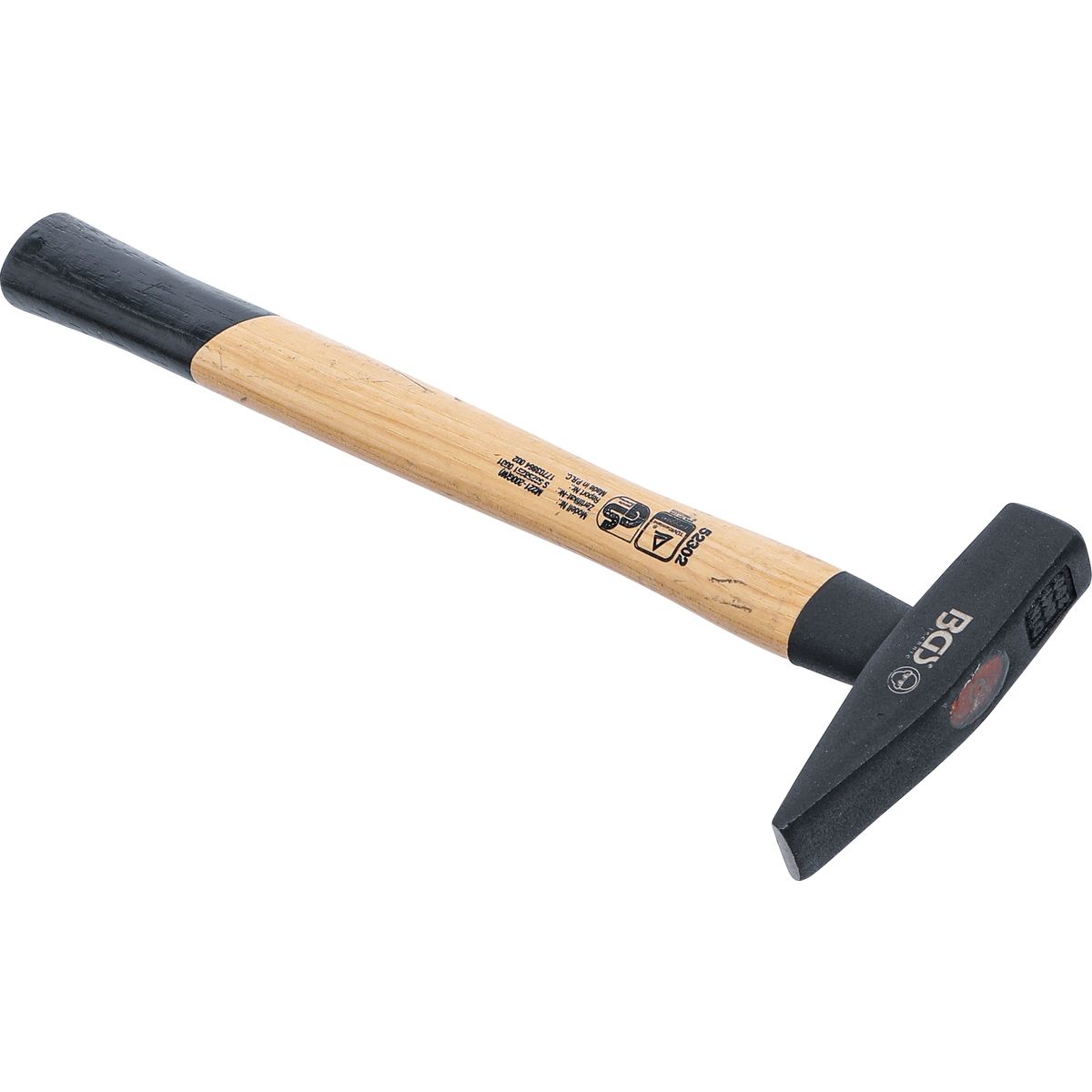 Schlosserhammer | Hickory-Stiel | DIN 1041 | 200 g