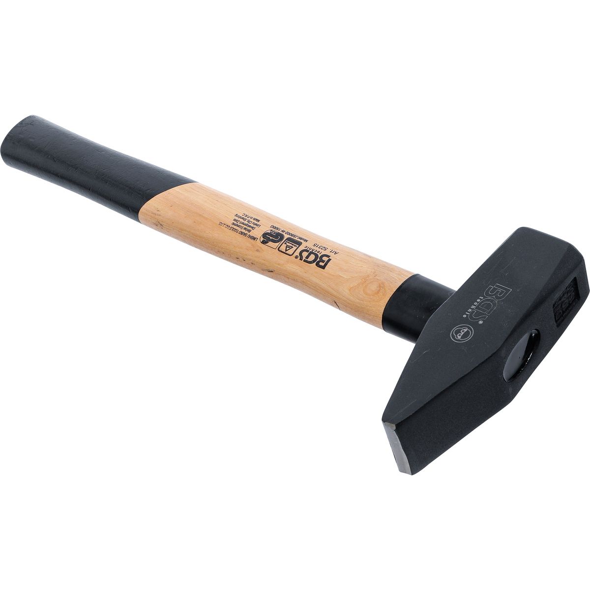 Machinist's Hammer | Hickory Handle | DIN 1041 | 1500 g