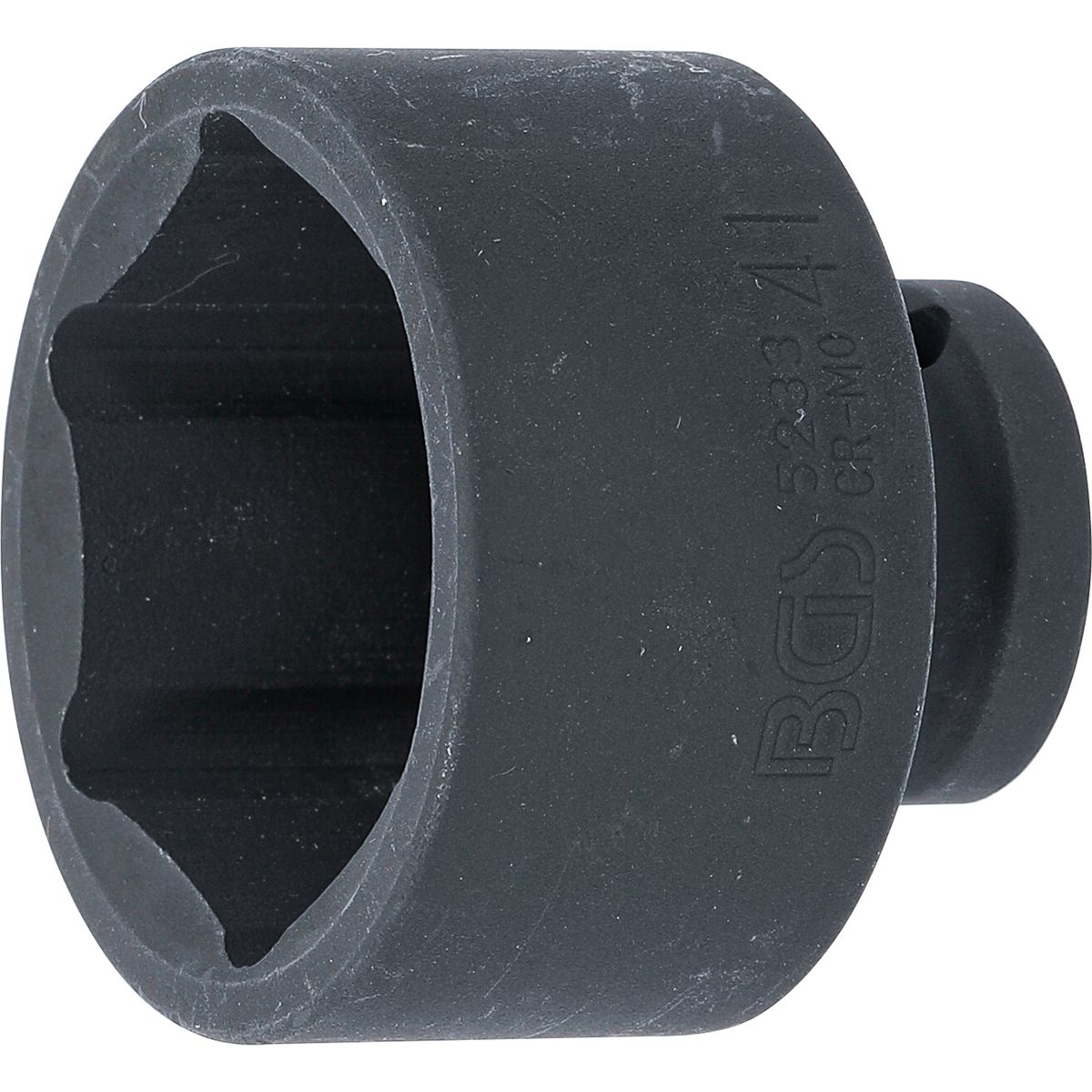 Impact Socket, Hexagon | 12.5 mm (1/2") Drive | 41 mm