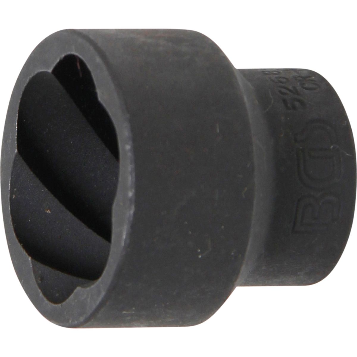 Llave de vaso de perfil en espiral / extractor de tornillos | entrada 12,5 mm (1/2") | 27 mm
