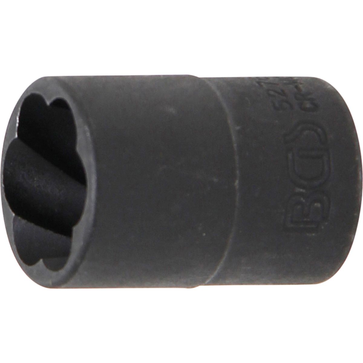 Llave de vaso de perfil en espiral / extractor de tornillos | entrada 10 mm (3/8") | 16 mm