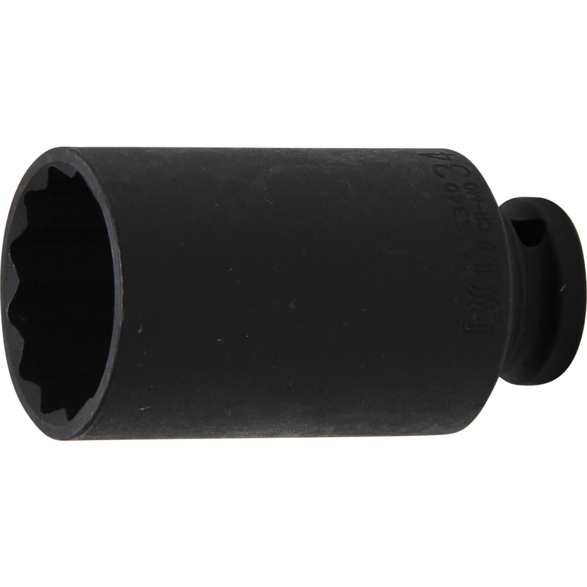 Impact Socket, 12-point | 12.5 mm (1/2") Drive | 34 mm