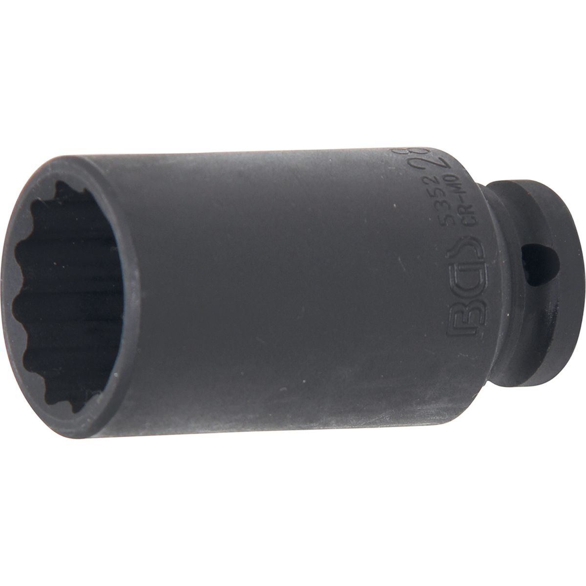 Impact Socket, 12-point | 12.5 mm (1/2") Drive | 28 mm