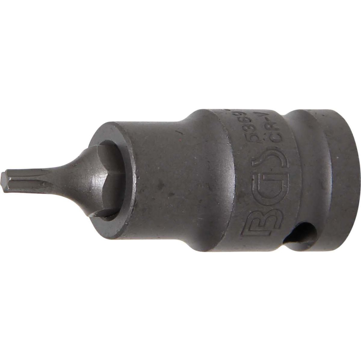 Impact Bit Socket | length 55 mm | 12.5 mm (1/2") Drive | T-Star (for Torx) T20