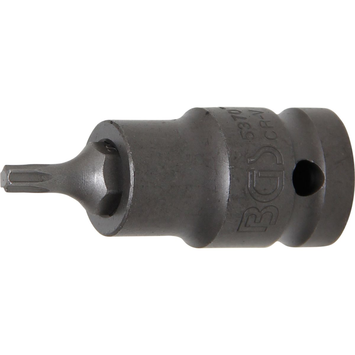 Punta de vaso de impacto | longitud 55 mm | entrada 12,5 mm (1/2") | perfil en T (para Torx) T25