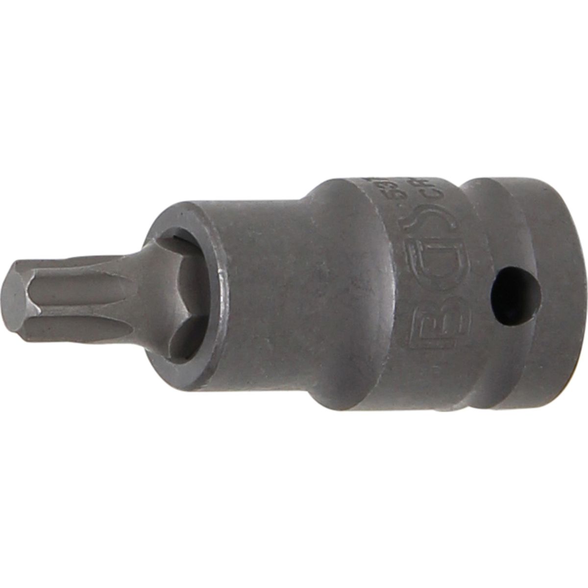 Kraft-Bit-Einsatz | Länge 55 mm | Antrieb Innenvierkant 12,5 mm (1/2") | T-Profil (für Torx) T47