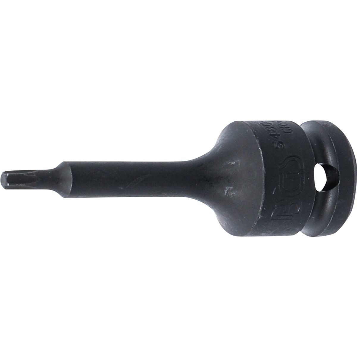 Impact Bit Socket | length 75 mm | 12.5 mm (1/2") Drive | T-Star (for Torx) T25