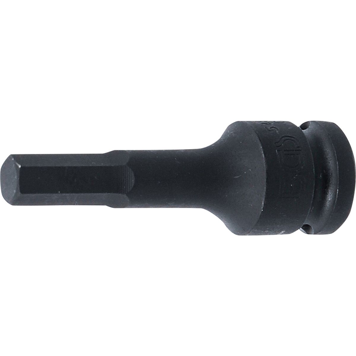 Impact Bit Socket | length 75 mm | 12.5 mm (1/2") Drive | internal Hexagon 10 mm
