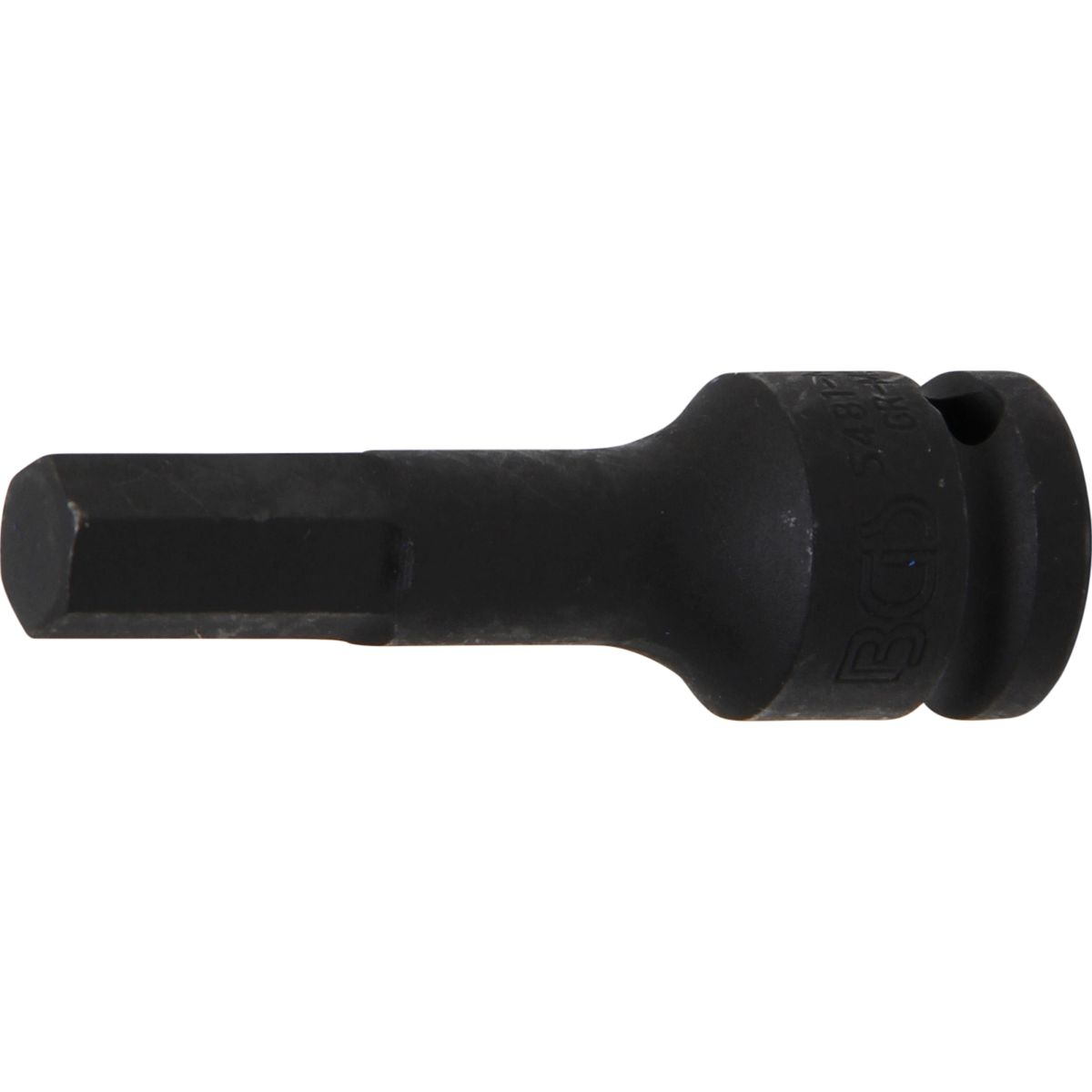 Impact Bit Socket | length 75 mm | 12.5 mm (1/2") Drive | internal Hexagon 12 mm