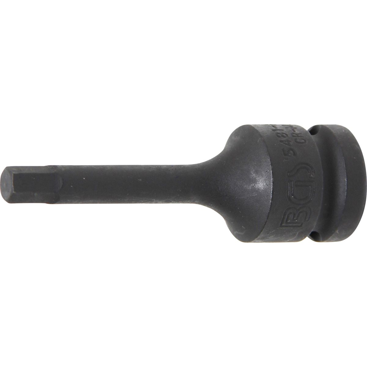 Impact Bit Socket | length 75 mm | 12.5 mm (1/2") Drive | internal Hexagon 7 mm