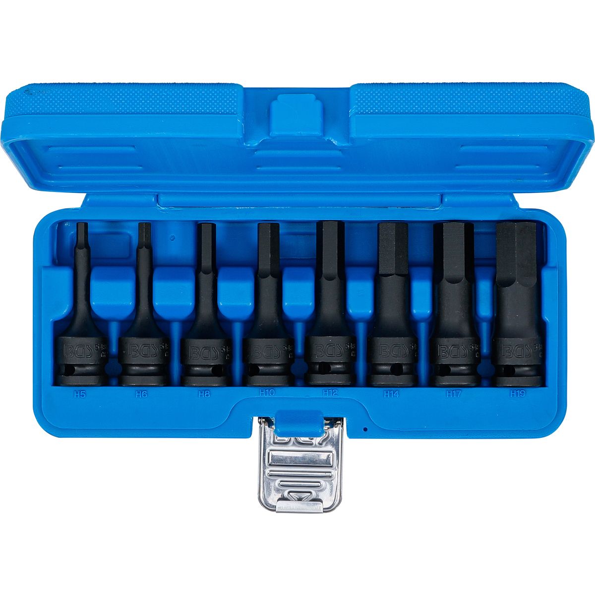 Impact Bit Socket Set | 12.5 mm (1/2") Drive | internal Hexagon 5 - 19 mm | 8 pcs.