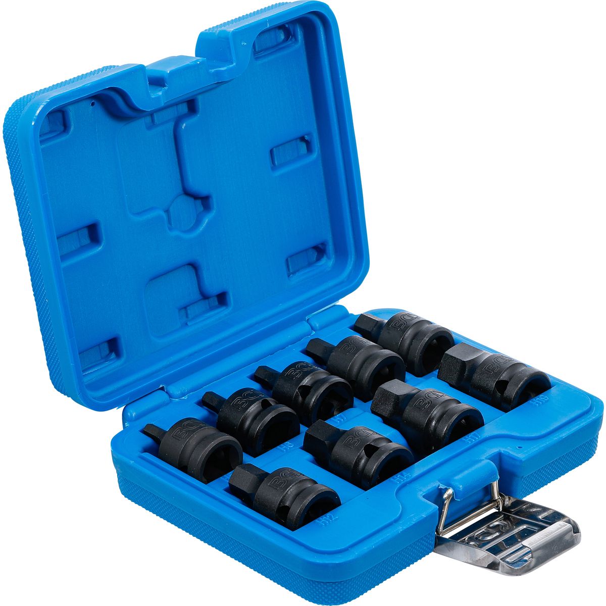 Impact Bit Socket Set | 12.5 mm (1/2") Drive | internal Hexagon 5 - 19 mm | 9 pcs.