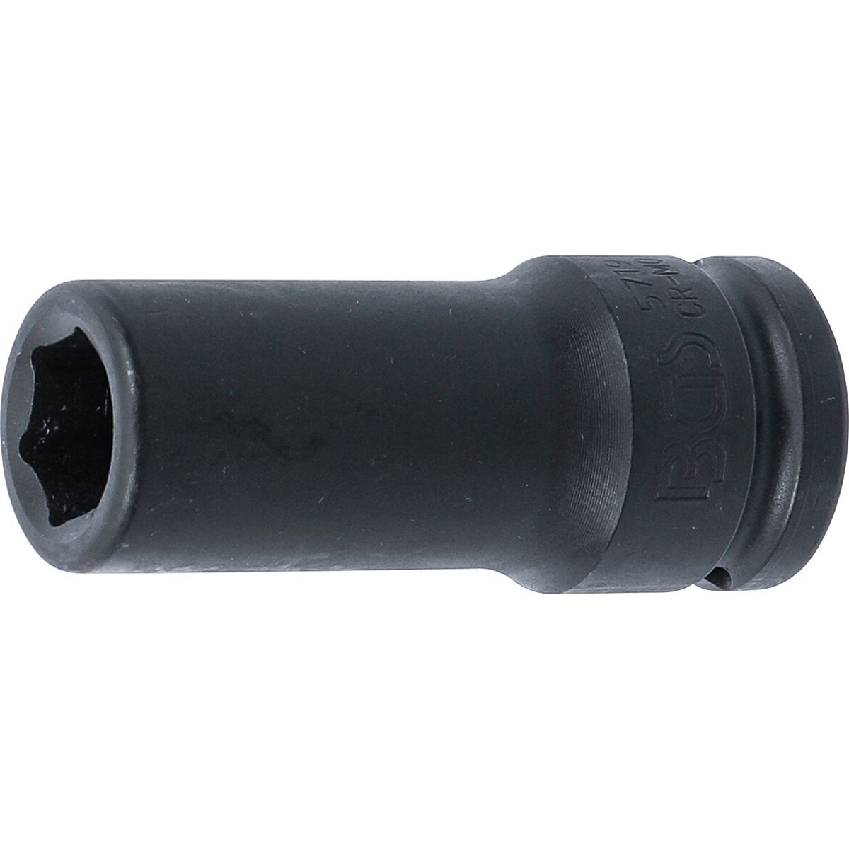 Kraft-Steckschlüssel-Einsatz Sechskant, tief | Antrieb Innenvierkant 20 mm (3/4") | SW 19 mm