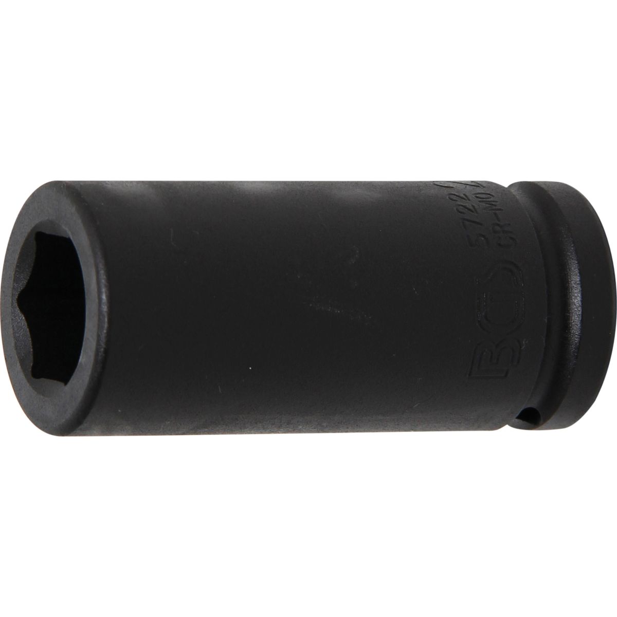 Impact Socket Hexagon, deep | 20 mm (3/4") Drive | 22 mm