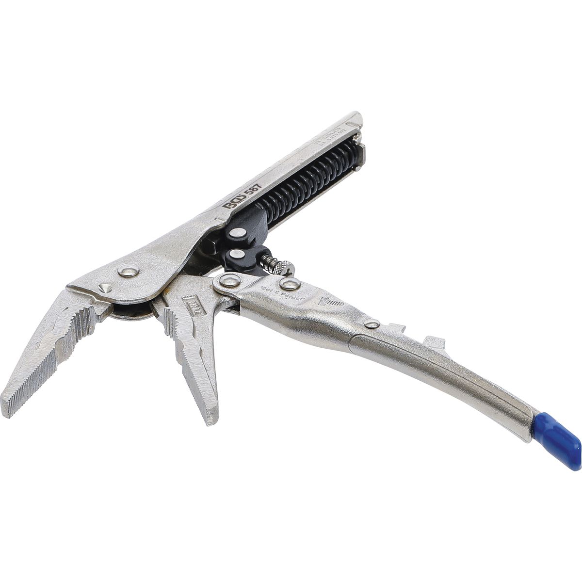 Automatic Locking Long Nose Grip Pliers | 190 mm