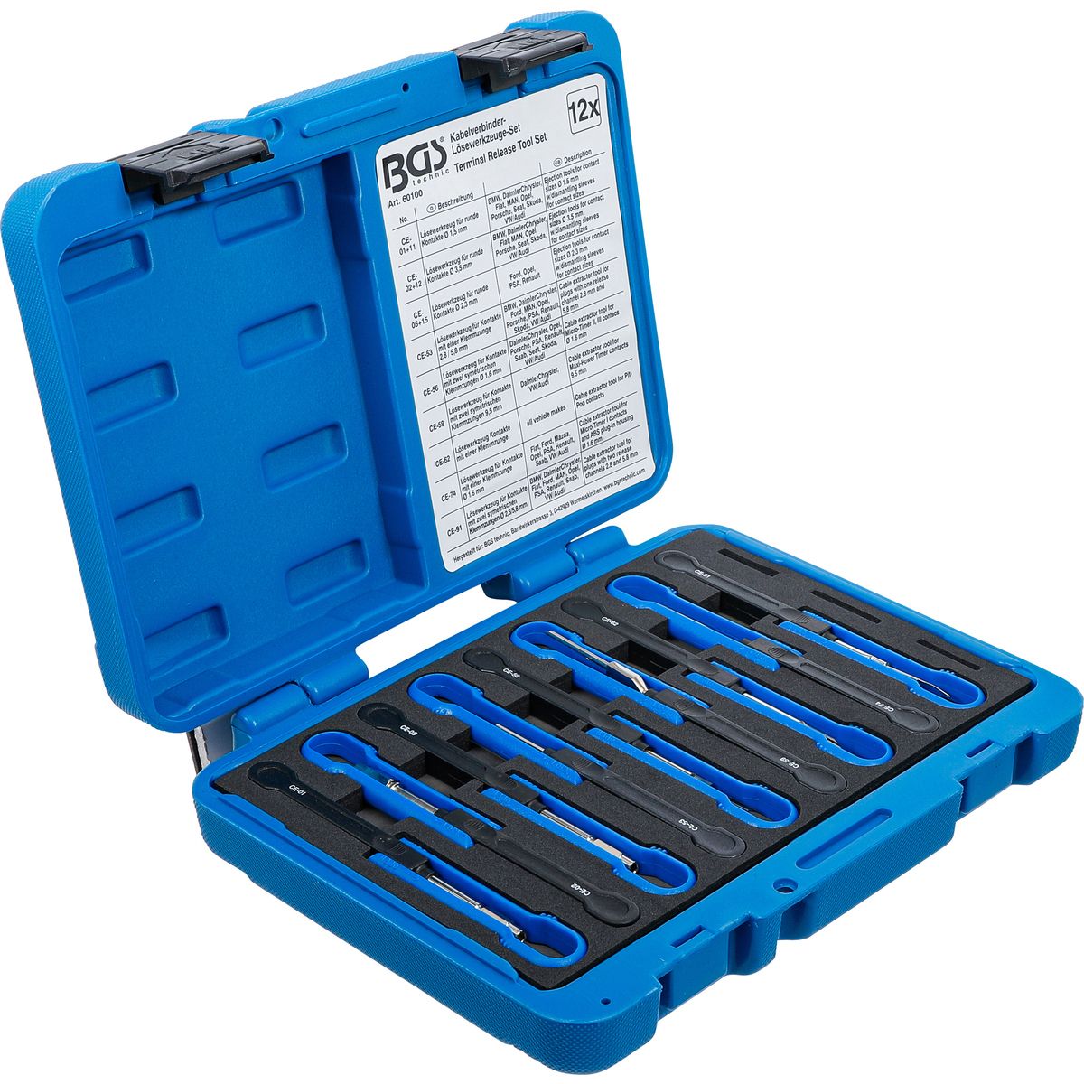 Cable Splice Release Tool Set | universal | 12 pcs.