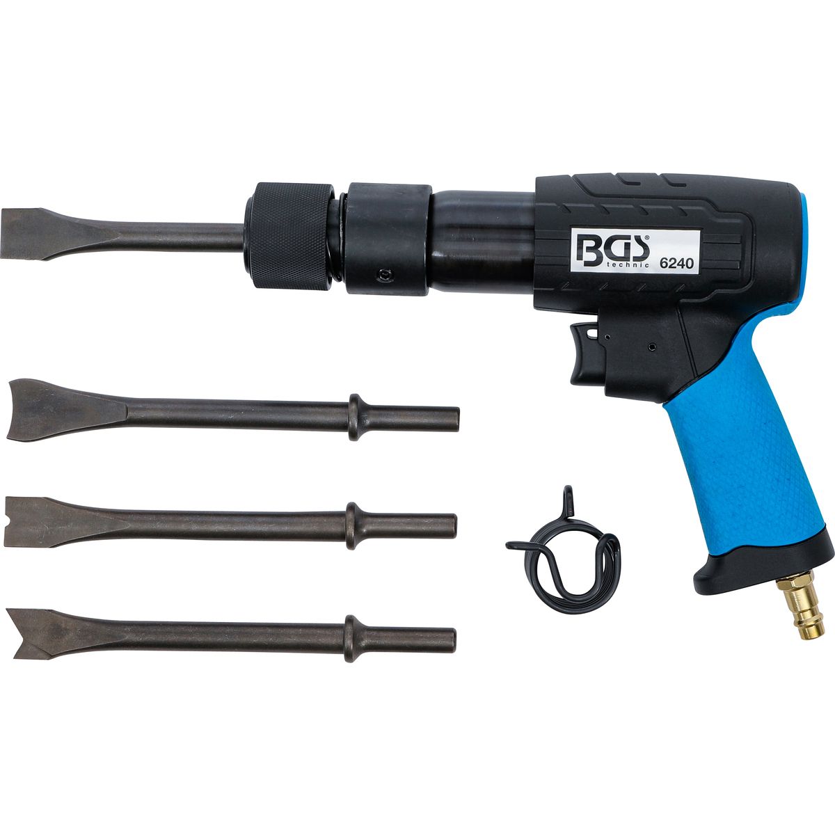 Pneumatic Chisel Hammer Set | with Quick Release Chuck | 10 mm
