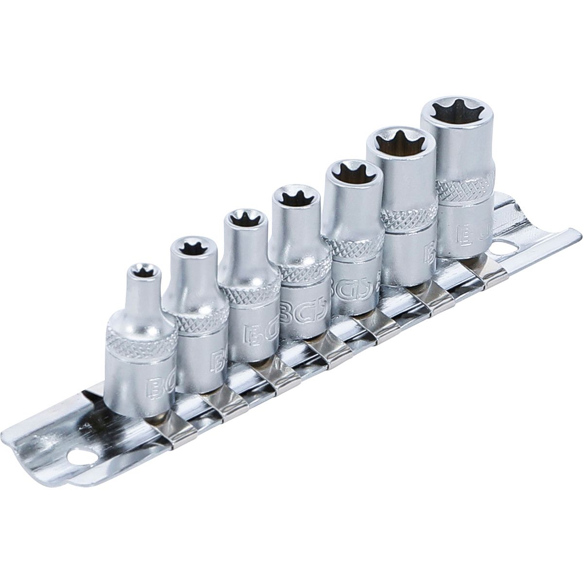 Socket Set, E-Type | 6.3 mm (1/4") Drive | E4 - E11 | 7 pcs.