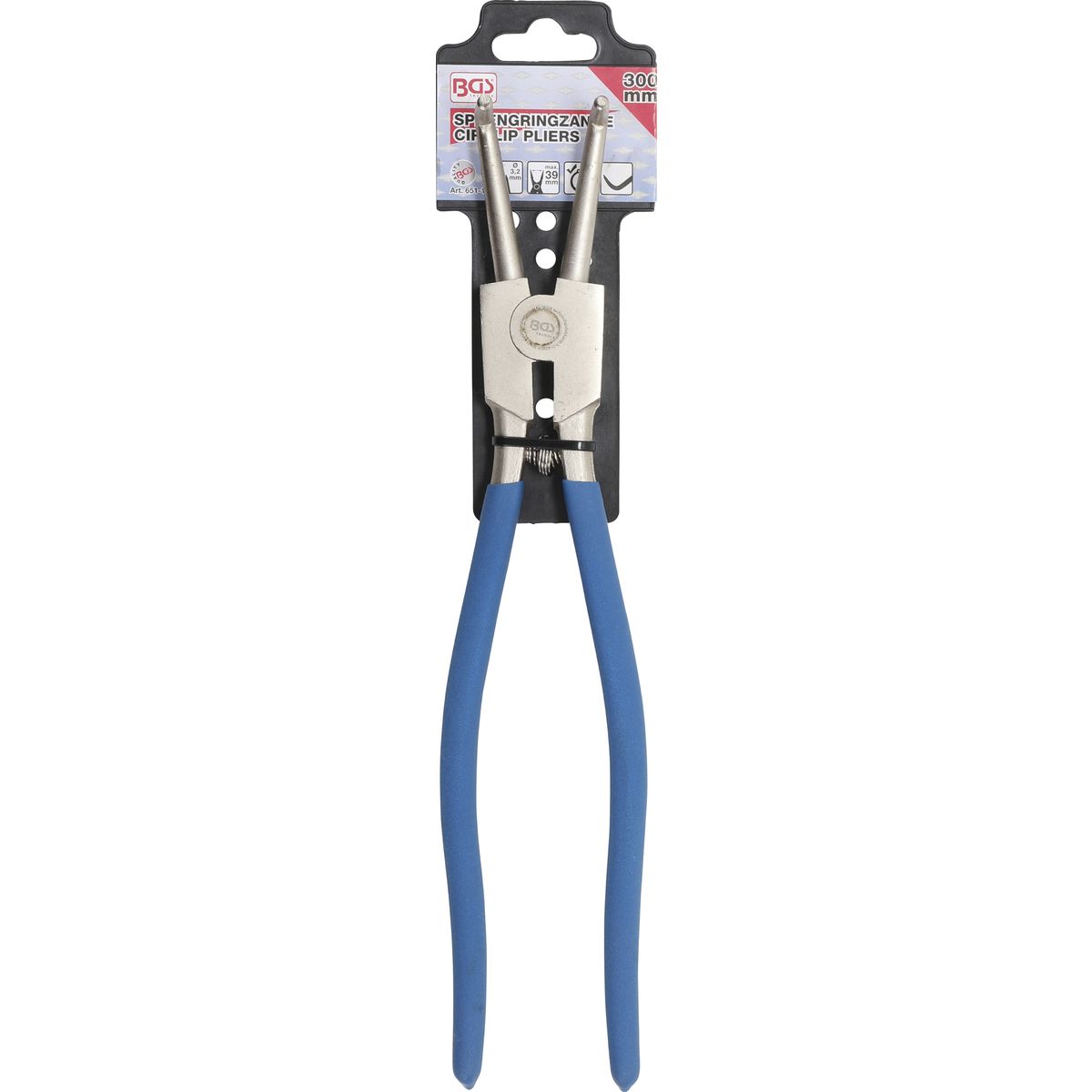 Circlip Pliers | angled | for outside Circlips | 300 mm