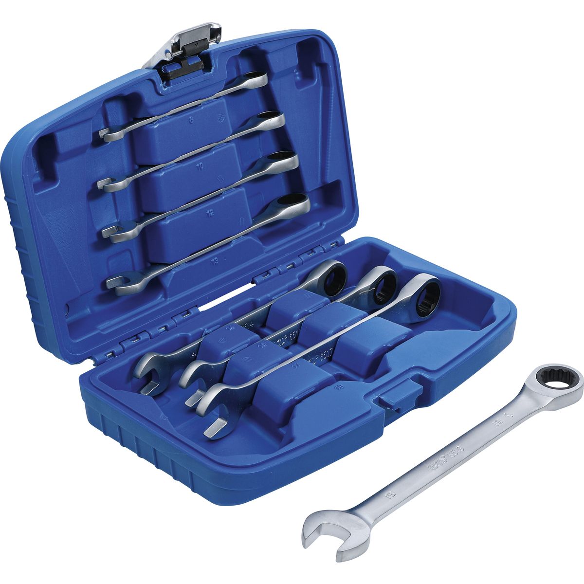 Ratchet Combination Wrench Set | 8 - 19 mm | 8 pcs.