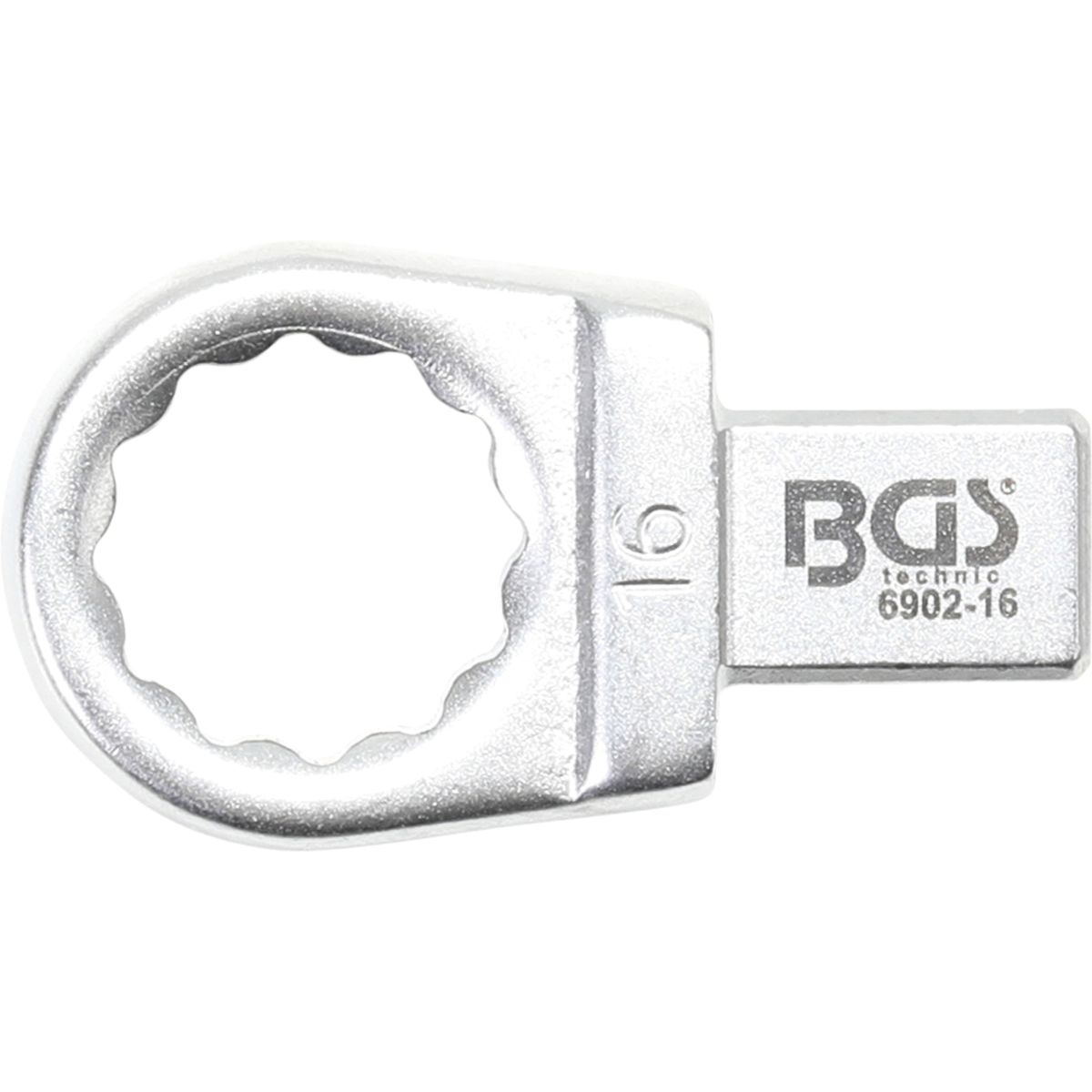 Push Fit Ring Spanner | 16 mm | Square Size 9 x 12 mm