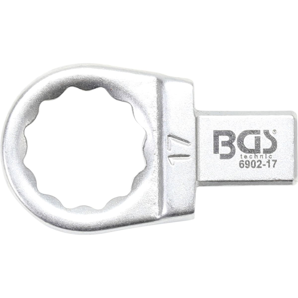 Push Fit Ring Spanner | 17 mm | Square Size 9 x 12 mm
