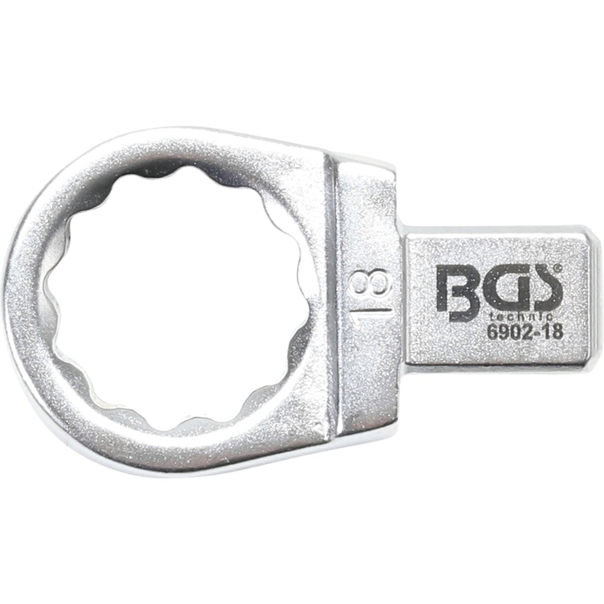 Push Fit Ring Spanner | 18 mm | Square Size 9 x 12 mm